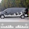 Car Stickers For Mercedes Benz Vito V Class Viano W447 W639 W638 Camper Van Motorhome Graphics Vinyl Decals Tuning Accessories