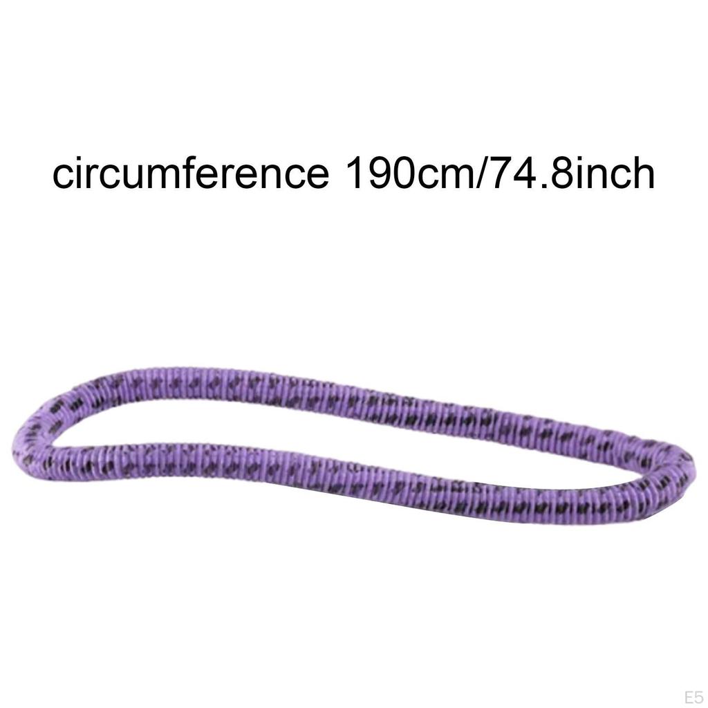 Fitness Hoop Abdomen Circles Foldable Comfortable Workout Device Exercise for Home
