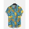 Unisex 26 Fashionable Halloween Shirts for Men and Women in Cute Style  Party and Festival Tops  Pumpkin Head Printed Short Sleeves