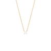 Ost Minimal Square Cubic Rose Gold Necklace Otn220803Qpw