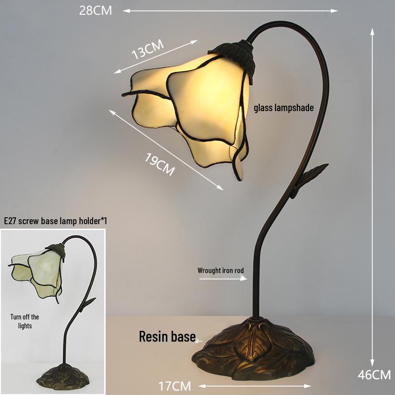 Luxurious European Retro Desk & Bedside Lamp