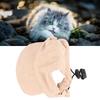 Morbido Tessuto a Coste Cappello da Sole per Animali Domestici Taglio Aperto per le Orecchie Cappello con Ritaglio per Orecchie Corgi Parasole Estivo