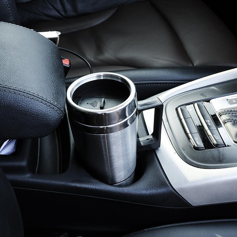 Buy 12V Car Electric Heating Cup Stainless Steel Inner Tank Heating