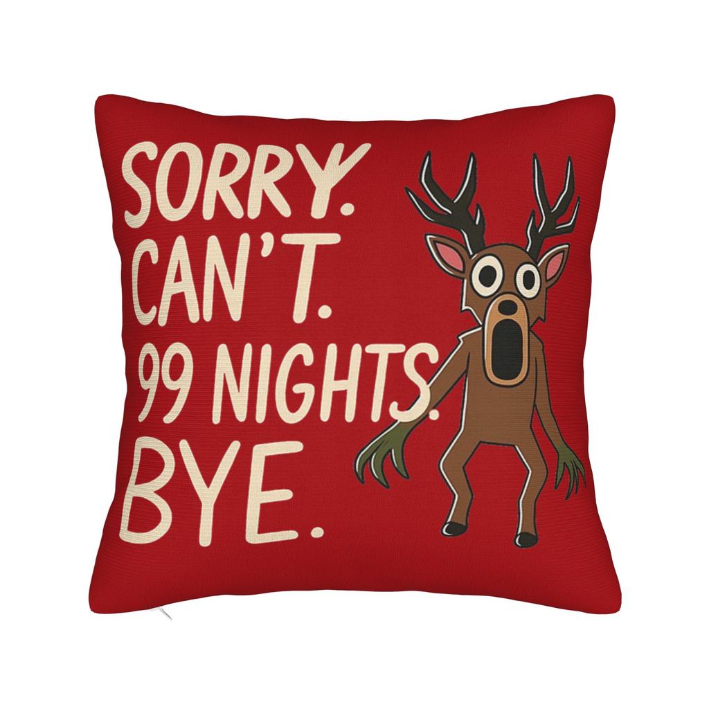 Trendy Bedroom 99 Nights In The Forests Decoration Pillowcases Accessories Video Games Pillow Cover Square Multiple Sizes