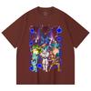 230 Gsm 100% Cotton Dragon Ball V38 Dragons Print Unisex Heavy Cotton T Shirt
