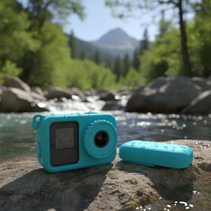Durability Weatherproof Silicone Case For Compactly Cameras Heat Resistant NonSlip Grip Easy Clean Surfaces Lens Cover