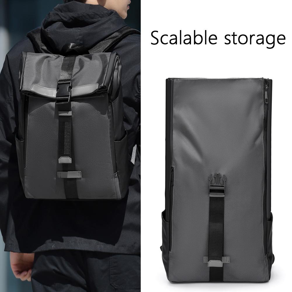 Men's New Backpack With Large Capacity And Expandable Leisure Backpack, Travel Backpack, 15.6-inch Computer Backpack