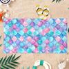 1pc Bright Scales of Mermaid Beach Towel Super Absorbent Suitable for Beach Vacation Pool Summer Gift for Friends Kids Oneself