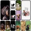 Dachshund Dog Casing Phone Cover for Motorola Moto Edge 50 One 30 Fusion 40 neo Ultra Pro 20 Lite G85 G84 E15 E14 Case