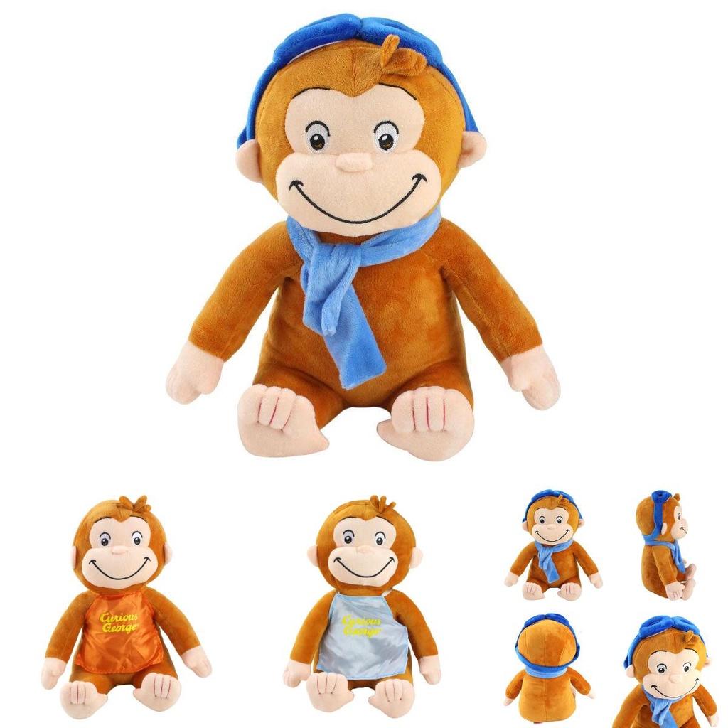 Adorable Curious George Plush Toy For Kids Soft And Cuddly Stuffed Animal Doll
