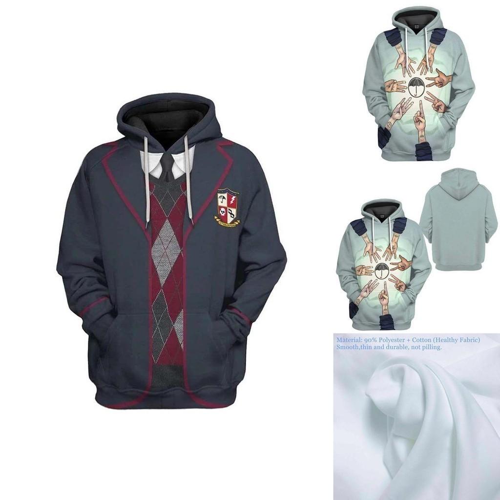 The Umbrella Academy Costume Hooded Jacket Soft And Comfortable Pullover Sweatshirt