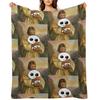 jesus holding autism creature tbh creature Throw Blanket decorative Plaid on the sofa Summer Beddings Blankets For Bed Blankets