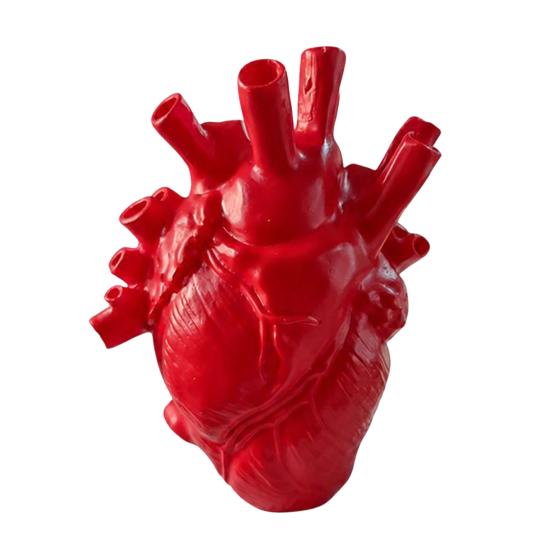 Vaso Decorativo, Vaso Decorativo a Forma di Cuore per Decorazione Composizioni Floreali, Camera da Letto Soggiorno Balcone Giardino Davanzale Arredamento Casa