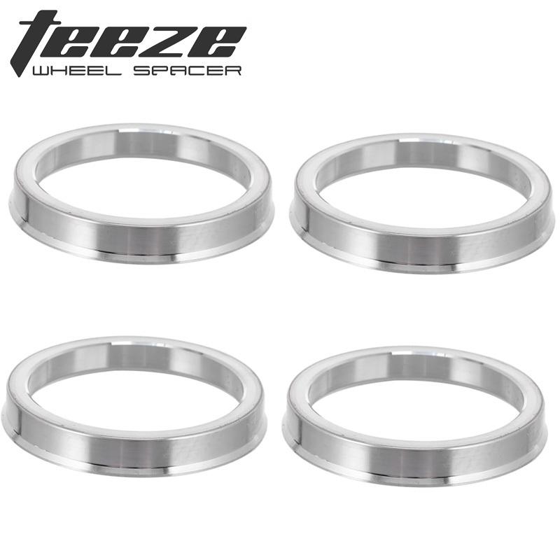 4 шт. Центровочное кольцо ступицы колеса из алюминиевого сплава 106.1-95.1 106.1-93 106.1-92.3 106.1-67 106.1-100 Customized