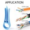Network Cable Untwist Tool, Engineer Wire Straightener For Cat5/Cat5E/Cat6/Cat7 Wires Pair Separator Tools Quickly & Easily Untw