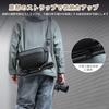Ulanzi Camera Shoulder Gadget Crossbody Digital Storage Bag with Adjustable Dividers for PC Mobile Storage Case for iPad Charging USB SD Camera