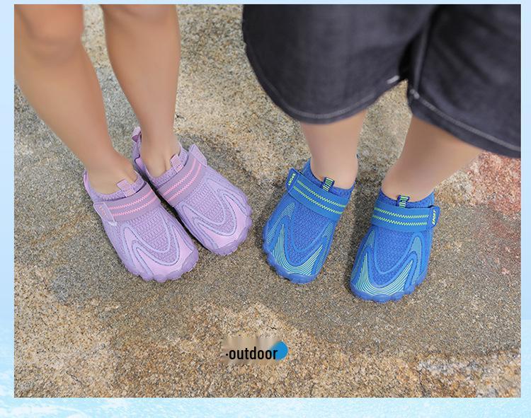Kids' Non-Slip Soft Sole Water Shoes - Ideal for Swimming, Wading, Trekking, and Casual Indoor Wear.