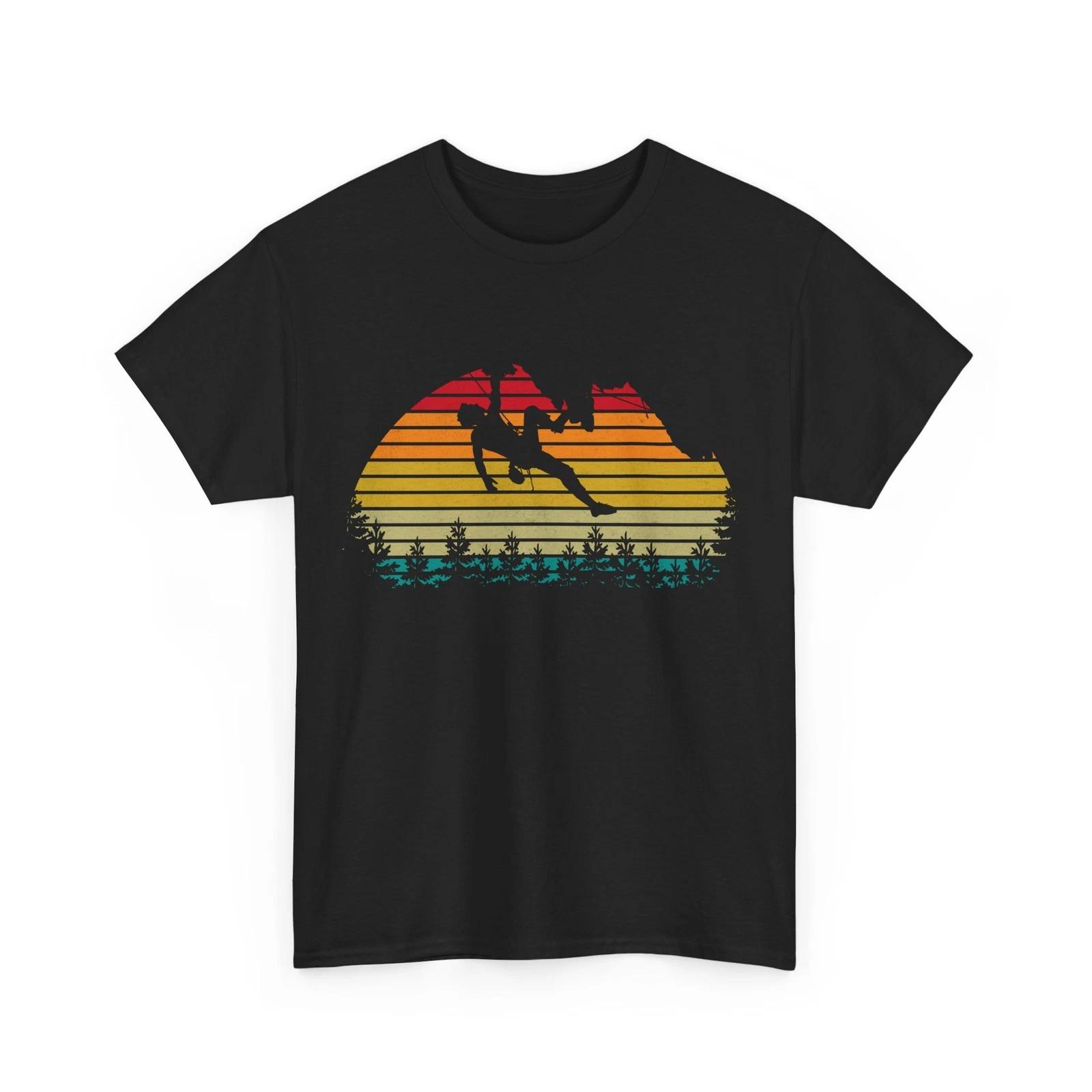 Climbing Shirt, Rock Climbing Lovers Climber Shirt, Climb Men T-shirt XL