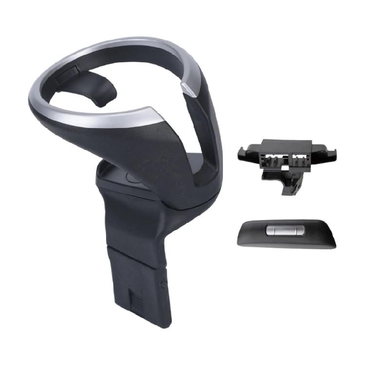 ABS Console Drink Slot Part for E81 E82 E87 E88 E90 E91 E92 E93 and X1 E84, Black Silver Interior Cup Insert 51160443082 51169144632
