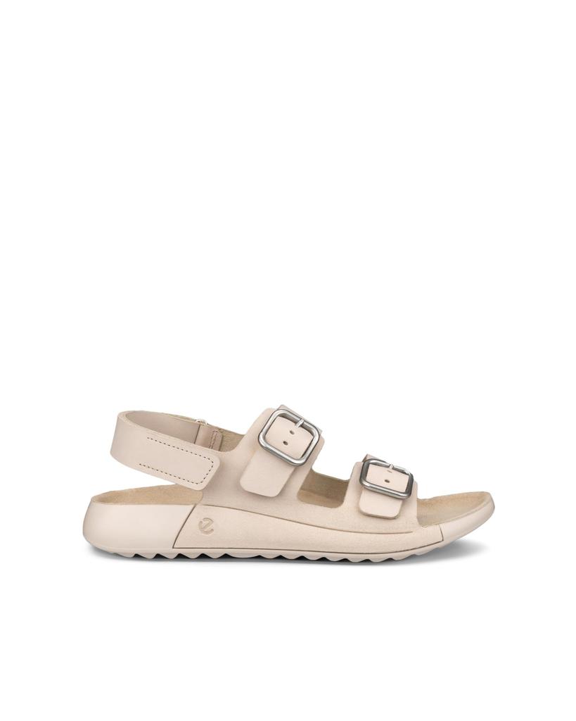 ECCO Cosmo Genuine Leather Strap Sandals 20690302378 Limestone Cm 3E Women's 24.0