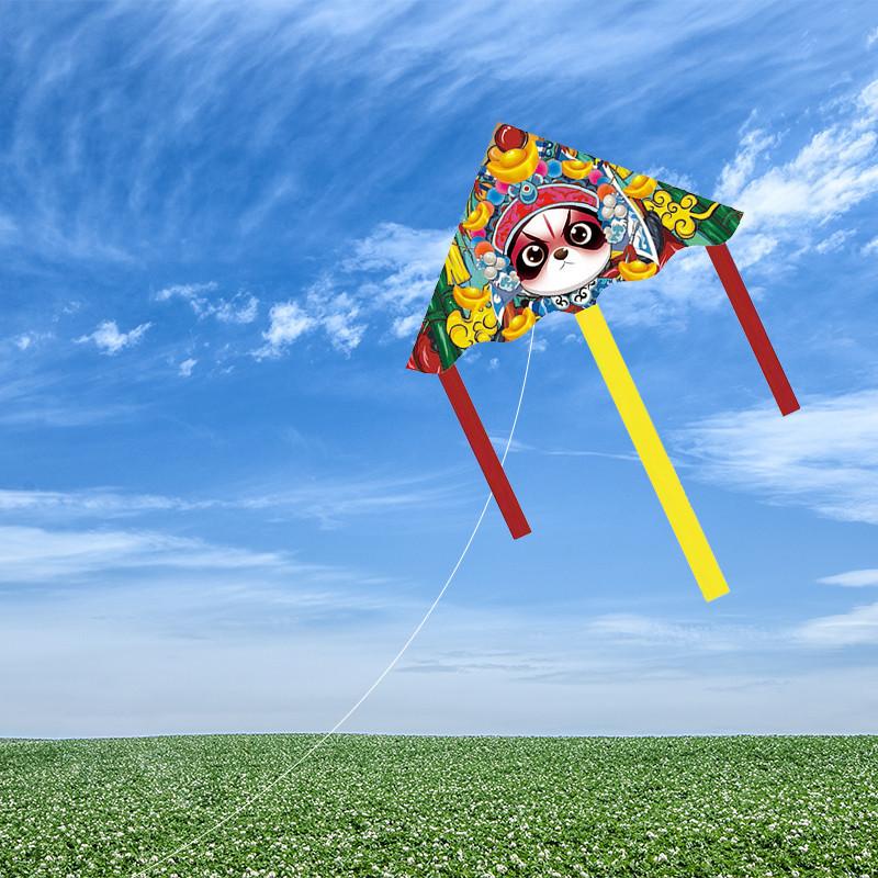 Nádherné strojově vyráběné draky s motivem pandy v různých velikostech, vhodné pro různé příležitosti