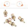 5PCS Copper Faucet Valve High Hardness Rustproof Faucet Stem Cartridge Replacement for Kitchen