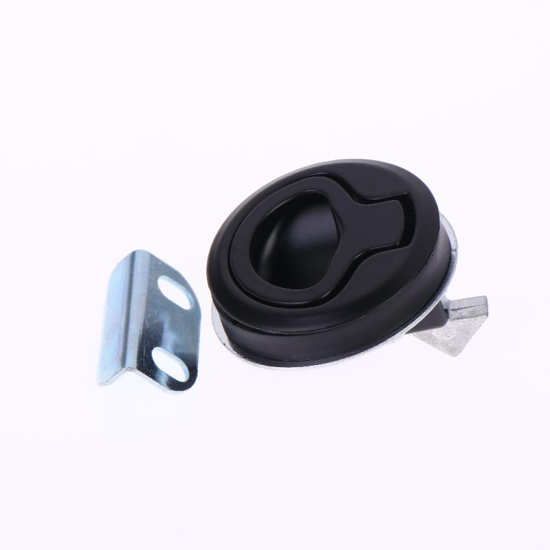 Round Flush Pull Slam Latch Non Key For Rv Boat Marine Marine Deck Locker Steel Boat Flush Pull Hatch Slam Latch
