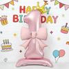 Crown Shape Standing Crown Balloons Pink Color 42 Inch Balloons  Wedding Venue Decoration