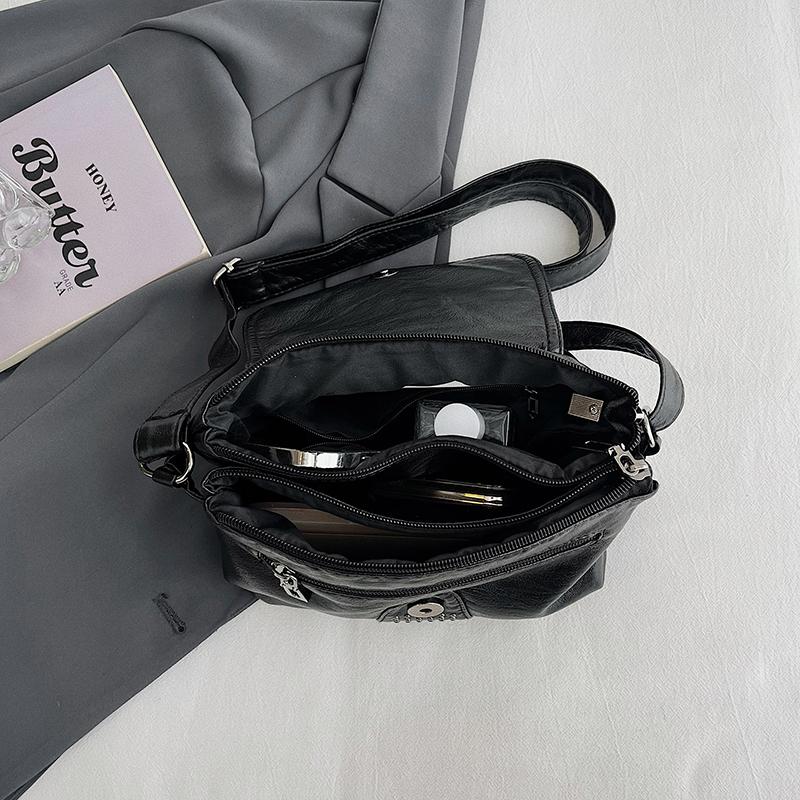 Women's Bag Shoulder Bag Middle-aged Soft Leather Small Bag Mother Bag
