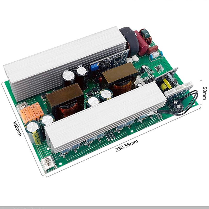 High-Power Pure Sine Wave Inverter PCBA for Outdoor Energy Storage, Converts 12V/24V/48V to 220V