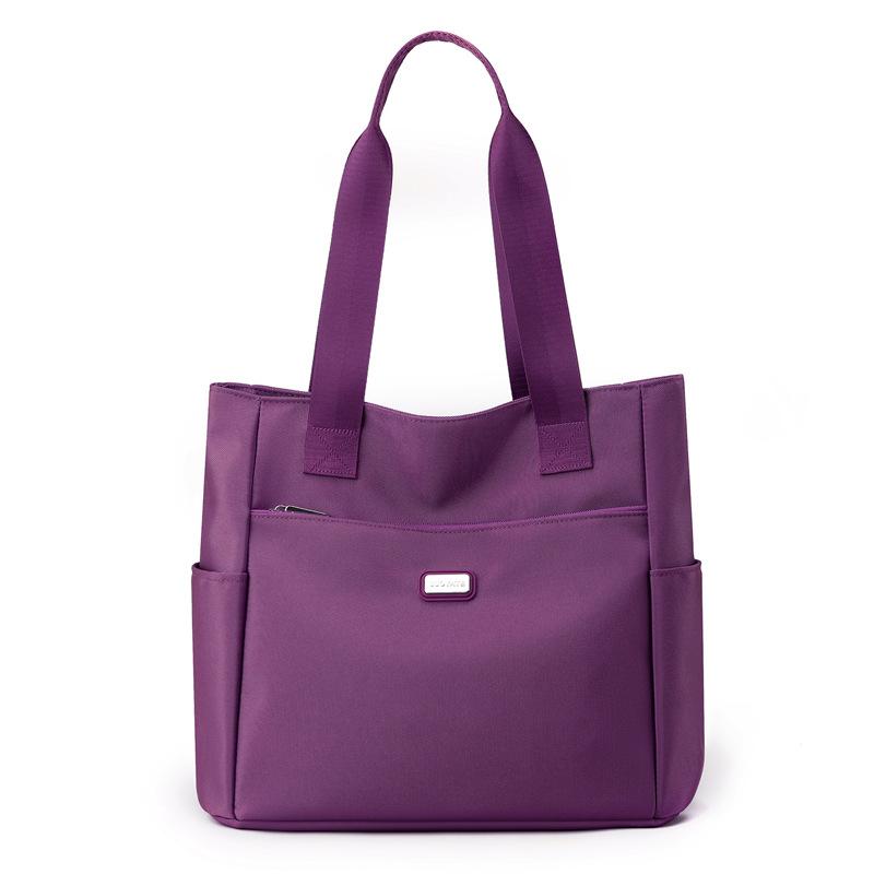 New Fashion Tote Bag Nylon Cloth Lightweight Shoulder Bag Mother Travel Bag Versatile Large-capacity Women's Bag