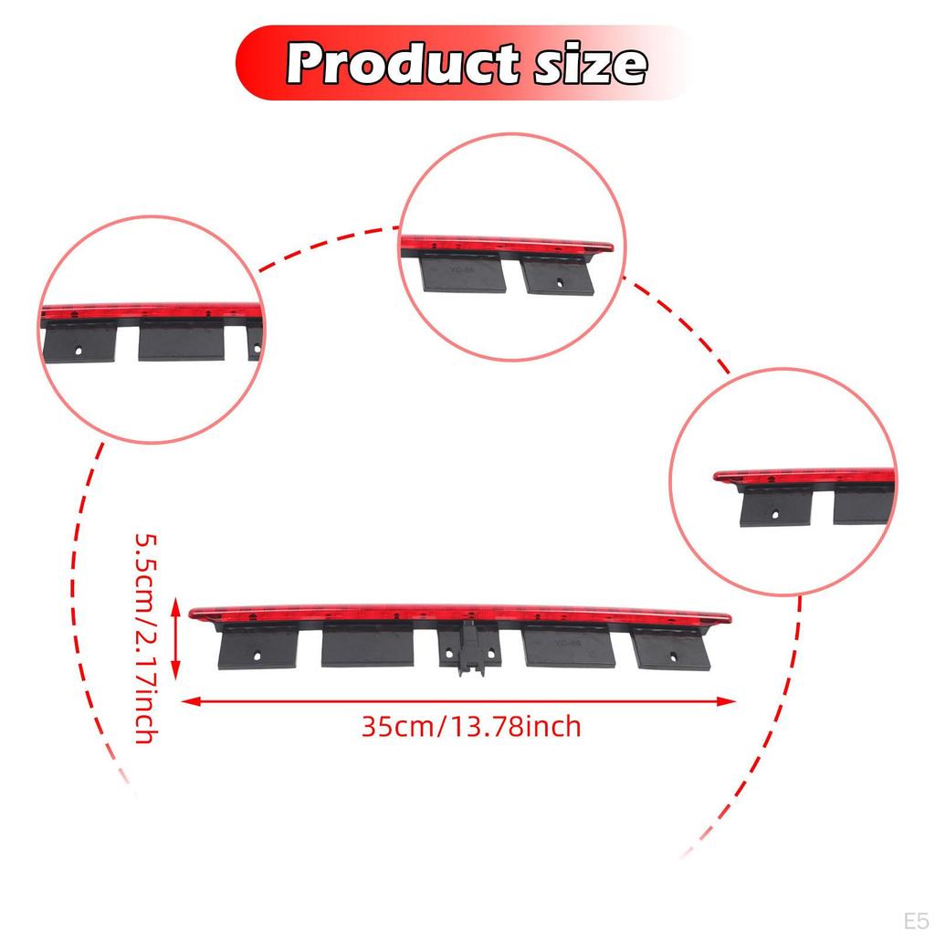 LED 3rd Brake Light ,Easy To Install ,63256961016 Replace Parts Rear High Level Stop for