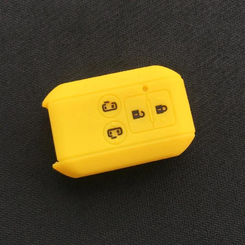Silicone Flip Remote Key Case Cover Shell for Suzuki Swift Wagon Jimny Sierra Spacia 4 Button Key