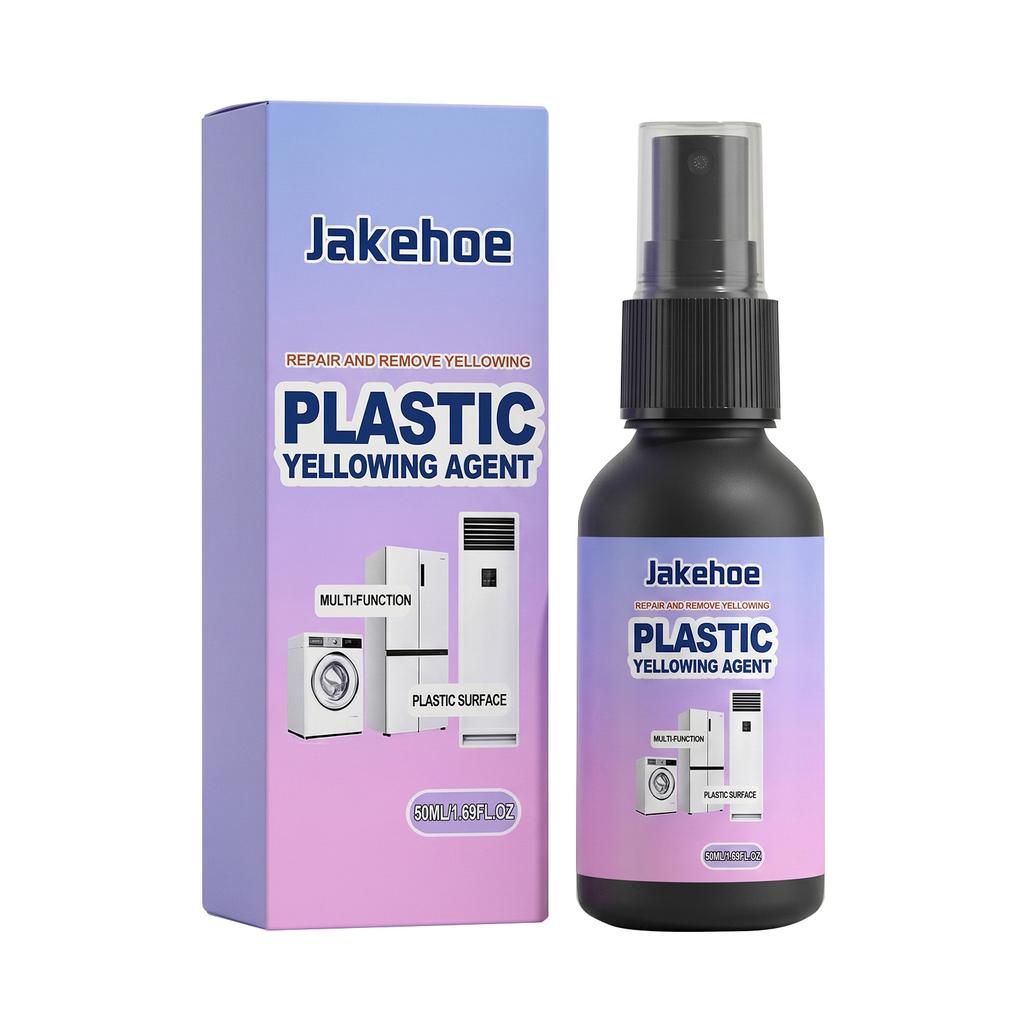 Plastic Yellowing Agent 50ml Multi Function Surface Cleaner for Household Appliance Plastic Repair and Maintenance