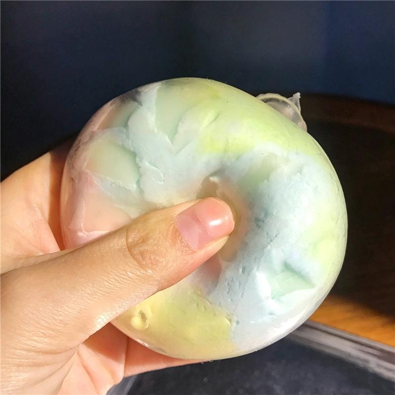 Cocoa Wax Mint Handmade Ball Crunchy Calming Mood Boosting Anti-Stress Sensory Fidget Toy Relax Tabletop Ornament Decor Gift