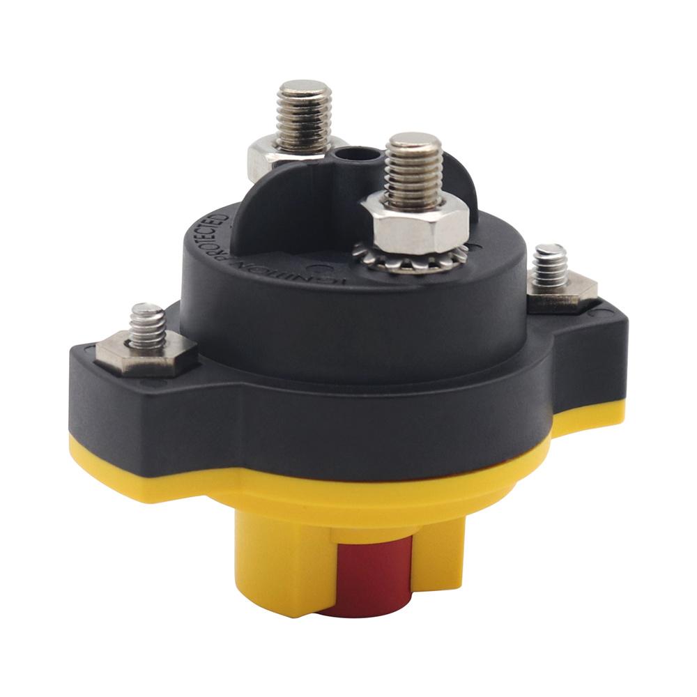 1PCS 2 In 1 50A 48V Battery Switch Circuit Breaker Splash Dust Proof IP66 &IP67