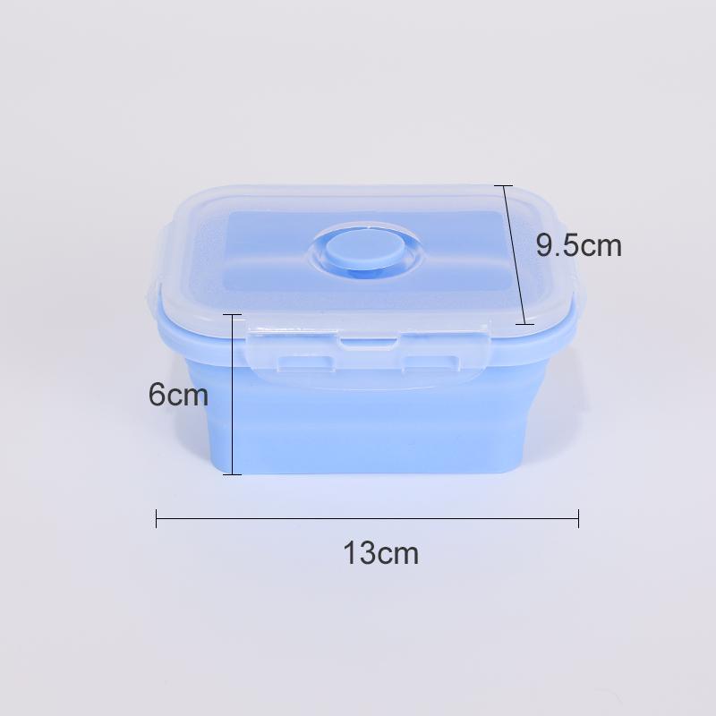 

4 размера складной силиконовый контейнер для еды портативный бенто ланч-бокс микропосуда домашняя кухня уличные контейнеры для хранения еды коробка 1&1