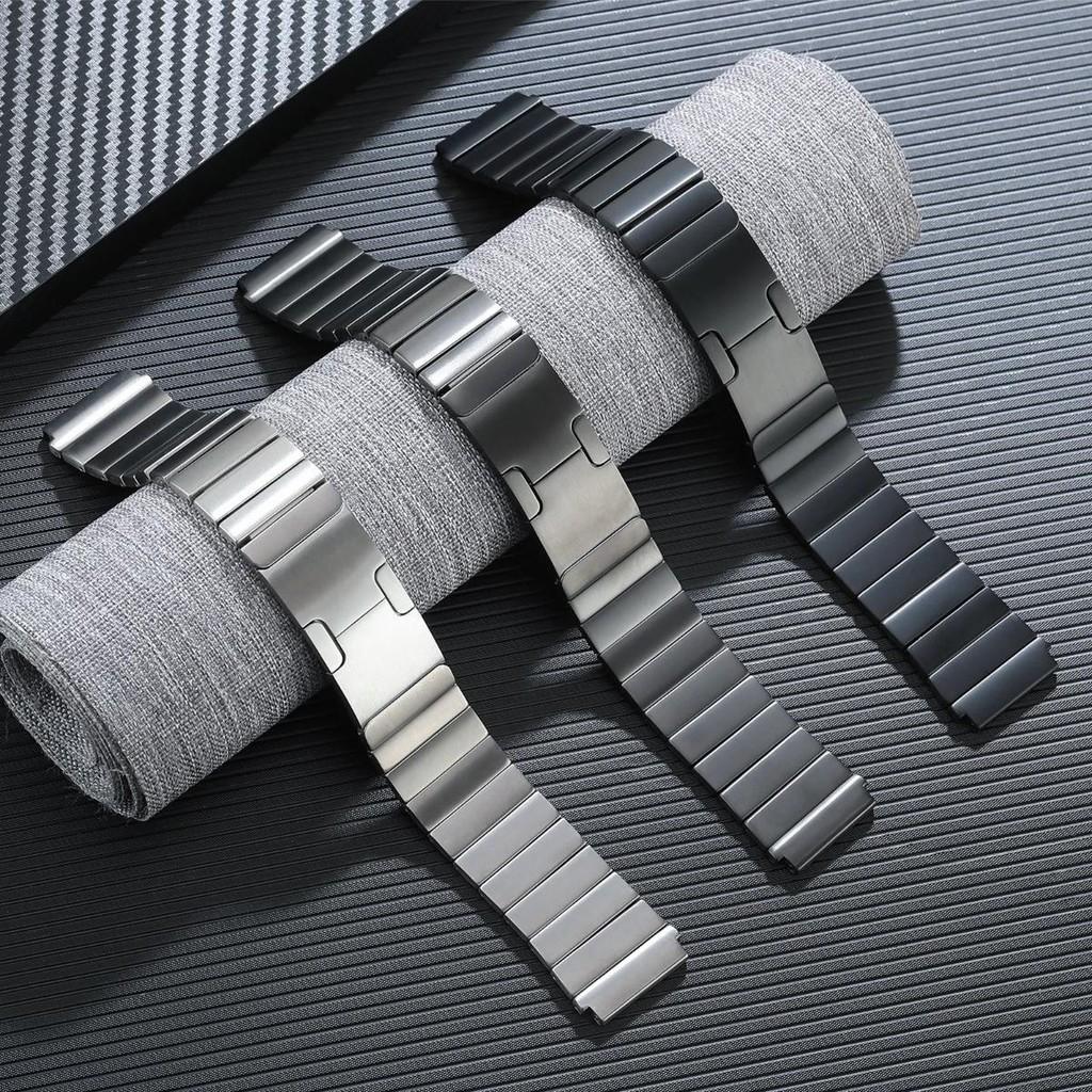 22mm Quick Fit Stainlesst Steel Strap for Huawei GT 6 46mm GT 6 Pro 46mm Titanium Business Men Side Detachable Band for Huawei W