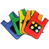 Children's Sticky Ball Vest Interactive Outdoor Toy For Kindergarten Parent-child Activities Orange