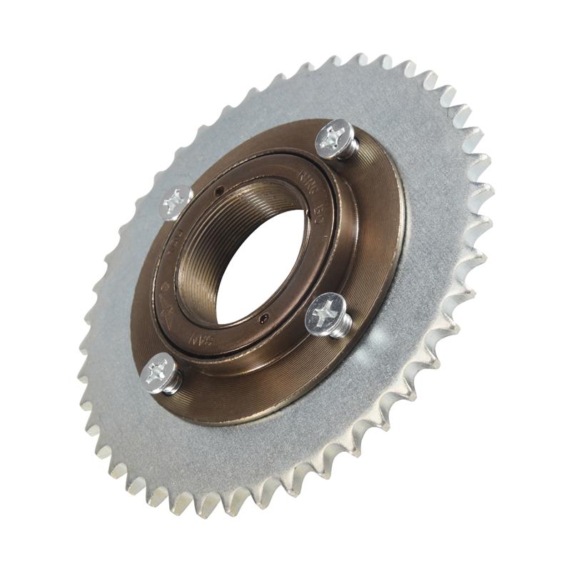 Precise 78Mm OD 4 Hole Toothless Flywheel + T8F 44T 54Mm Rear Chain Sprocket Fits For 43Cc 49Cc Mini Pocket Gas Scooter ATV