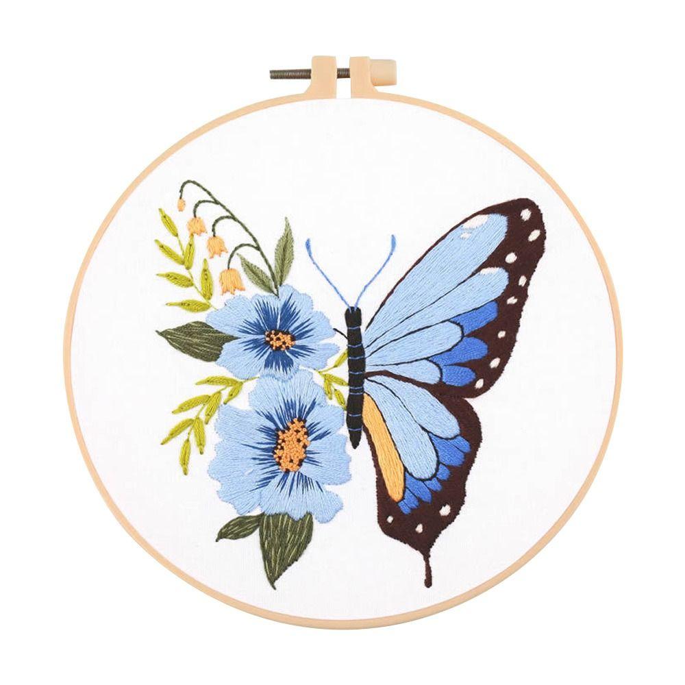 

Аксесуари Ручна робота DIY Рукоділля Голкопробивна вишивка Квіти Пяльця для вишивання Набір для вишивки хрестиком 6