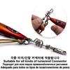 5PCS Stainless Steel Fishing Snap Connector Copper Saltwater Fishing Swivels New Lure Connector