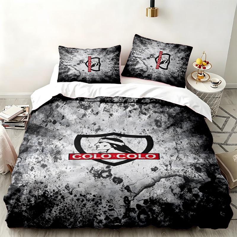 Colo colo 3pc set Perfect for bedroom use Comfortable bedding set includes a duvet cover and two pillowcases Ideal birthday or Christmas gift