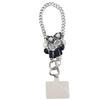 Mobile Phone Lanyard Short Metal Women's Portable Chain Bag Decorative Chain Button Jewelry Phone Universal Anti Loss Lanyard