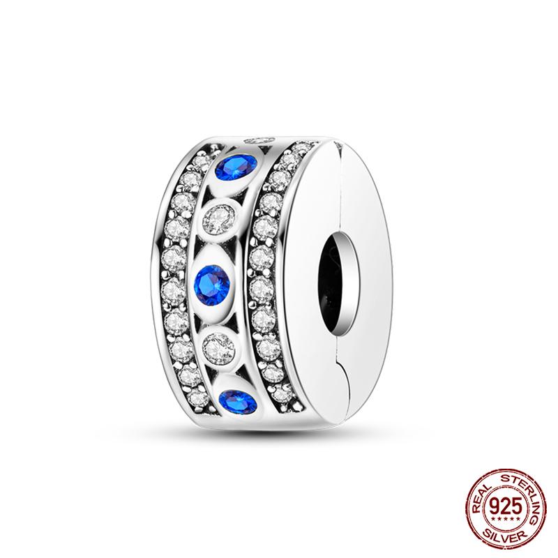 100% Real Copper Classic Devil'S Eye Charms Beads For Women Fit Original Qikaola Bracelets Fine Diy Jewelry Making