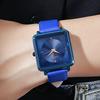 Square Ladies Watch Trend Student Watch Fashion Waterproof Belt Casual Women'S Watch Large Dial Quartz Watch