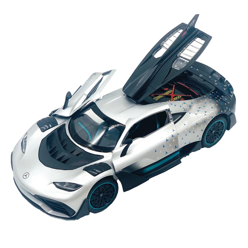 1/24 Scale BENZ AMG ONE Sports Car Models Alloy Diecast Toy Vehicle W/ Sound and Light