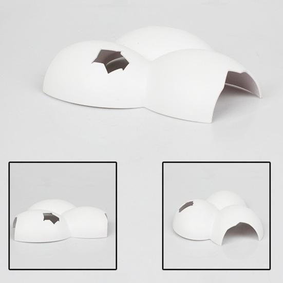 Hideout Scratch Resistant Anti-skid Burr-free Smooth Surface Frosted Texture Resting Sleeping Breathable Reptile Pets Toys Gecko Snake Shelter for