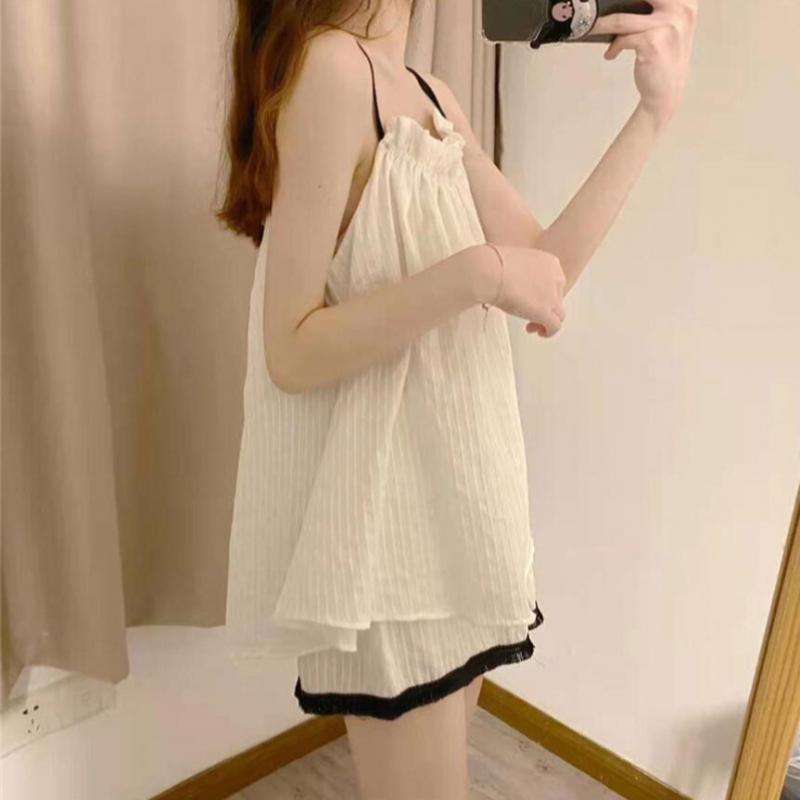 Shop   Women 2 Size Ruffle Sleeve Nightwear Set Won wSet Wfo7dhz