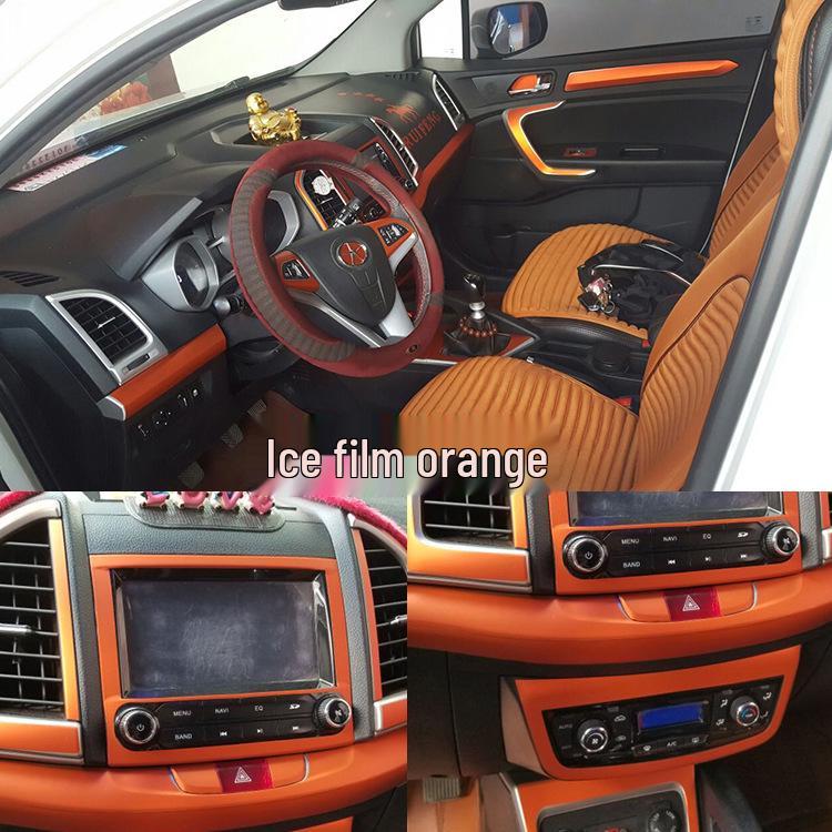 JAC Refine S3 2014-2016 Interior Decoration Stickers: Console, Shift Lever, Door Handle.